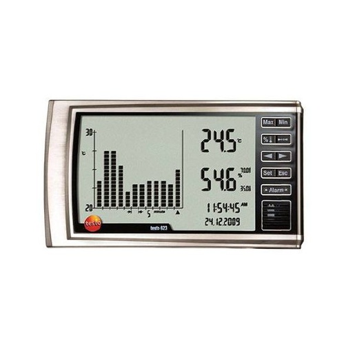 [0560 6230] Testo 623 Termohigrómetro - Con gráfico de tendencia