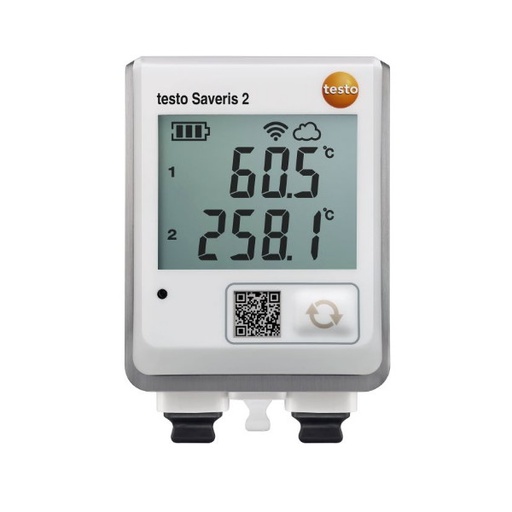 [0572 2033] Testo Saveris 2-T3 - Registrador WiFi de temperatura con conexiones para sondas termopar